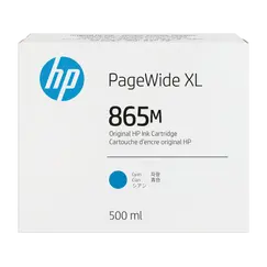 HP 865 500ml Cyan PageWide XL Ink Crtg