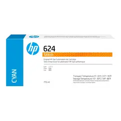 HP 624 775ml Cyan Dye Sublimation Ink Cartridge