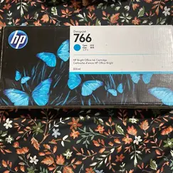 HP 766 300 ml cyan original DesignJet ink cartridge for DesignJet XL 3600 3600dr