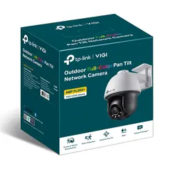 VIGI 4MP Outdoor Full-Color Pan/Tilt Network Camera Fixed Lens 4mm - VIGIC540(4mm)