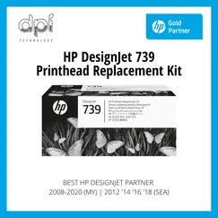 HP 739 DesignJet Printhead Replacement Kit