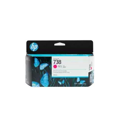 HP 738M 300-ml Magenta DesignJet Ink Cartridge
