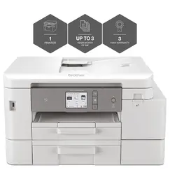 BROTHER MFC-J4540DWXL MFP colour ink-jet A4 13ppmcopy 20ppm print 150 sheets 14.4 Kbps USB 2.0 LAN Wi-Fi NFC