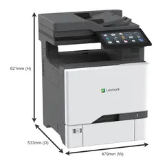 LEXMARK CX735adse MFP colour laser A4 50ppm Copy 50ppm Print 650sheets USB LAN