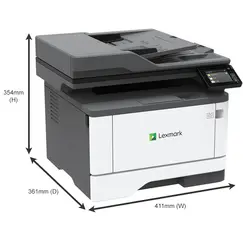 LEXMARK MX432adwe MFP Mono laser A4 39ppm Copy 40ppm Print 350sheets Wi-Fi LAN USB