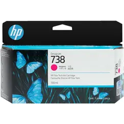 HP 738 130-ml Magenta DesignJet Ink Cartridge