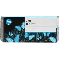 HP 738M 300-ml Black DesignJet Ink Cartridge