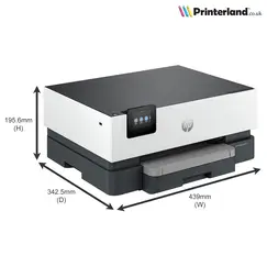 HP Officejet Pro 9110b Printer colour Duplex inkjet A4 1200x1200dpi 22ppm mono 18ppm colour 250sheets USB LAN Wi-Fi Bluetooth 5.0 LE