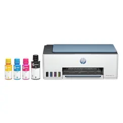 HP Smart Tank 5106 All-in-One MFP colour inkjet refillable A4 10ppm Copy 12ppm Print 100sheets USB Wi-Fi Bluetooth surf blue