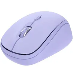 Ratón Mini Inalámbrico Trust Yvi+ Multidispositivo/ Hasta 1600 DPI/ Púrpura
