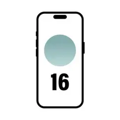 Smartphone Apple iPhone 16 128GB/ 6.1'/ 5G/ Verde Azulado
