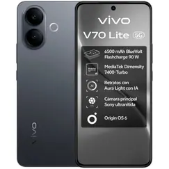 Smartphone Vivo V70 Lite 6GB/ 128GB/ 6.77'/ 5G/ Negro