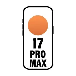 Smartphone Apple iPhone 17 Pro Max 256GB/ 6.9'/ 5G/ Naranja Cósmico