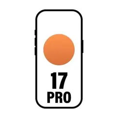 Smartphone Apple iPhone 17 Pro 256GB/ 6.3'/ 5G/ Naranja Cosmico