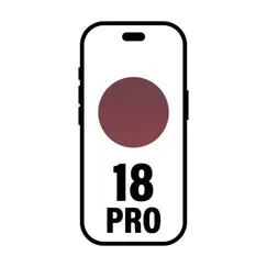Smartphone Apple iPhone 18 Pro 2TB/ 6.3'/ 5G/ Burdeos