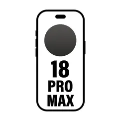 Smartphone Apple iPhone 18 Pro Max 1TB/ 6.9'/ 5G/ Negro