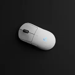 Logitech G PRO X SUPERLIGHT 2 DEX - Rato - ergonómico - para direita - óptico - 5 botões - sem fios, com cabo - 2.4 GHz, USB - branco