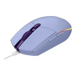 Logitech Gaming Mouse G203 LIGHTSYNC - Rato - óptico - 6 botões - com cabo - USB - lilás - para Komplett Epic Gaming PC a125