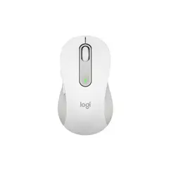 Logitech Signature M650 - Rato - óptico - 5 botões - sem fios - 2.4 GHz, Bluetooth - recetor USB Logitech Logi Bolt - branco sujo