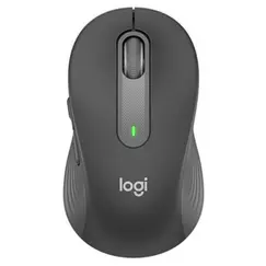 Logitech Signature M650 - Rato - óptico - 5 botões - sem fios - 2.4 GHz, Bluetooth - recetor USB Logitech Logi Bolt - grafite
