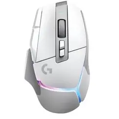 Logitech G G502 X PLUS - Rato - óptico - 11 botões - sem fios - 2.4 GHz - recetor USB Logitech LIGHTSPEED - branco