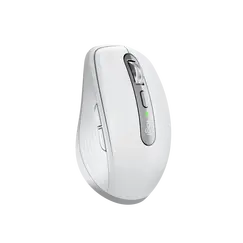 Logitech MX Anywhere 3S for Business - Rato - para direita - óptico - 6 botões - sem fios - Bluetooth - recetor USB Logitech Logi Bolt - cinza pálido