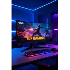 ASUS TUF Gaming VG32AQL1A - Monitor LED - gaming - 32" - 2560 x 1440 QHD @ 170 Hz - Fast IPS - 400 cd/m² - 1000:1 - DisplayHDR 400 - 1 ms - 2xHDMI, Di