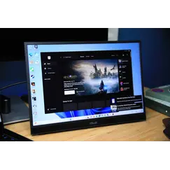 ASUS ZenScreen MB16QHG - Monitor LED - 16" - portátil - 2560 x 1600 WQXGA @ 120 Hz - IPS - 500 cd/m² - 1200:1 - DisplayHDR 400 - 5 ms - HDMI, 2xUSB-C