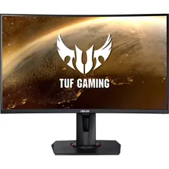 ASUS TUF Gaming VG27VQ - Monitor LED - gaming - curvo - 27" - 1920 x 1080 Full HD (1080p) @ 165 Hz - VA - 400 cd/m² - 3000:1 - HDR10 - 1 ms - HDMI, DV