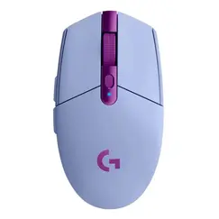 Logitech G G305 - Rato - óptico - 6 botões - sem fios - 2.4 GHz - receptor sem fio USB - lilás