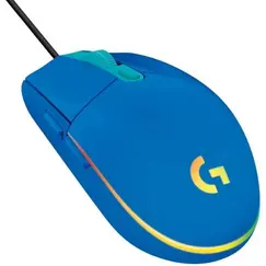 Logitech Gaming Mouse G203 LIGHTSYNC - Rato - óptico - 6 botões - com cabo - USB - azul