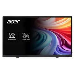 Acer PM161W bmiuux - PM1 Series - monitor LED - 16" - portátil - 1920 x 1200 WUXGA - IPS - 220 cd/m² - 1000:1 - HDR10 - 6 ms - Mini HDMI, 2xUSB-C - al