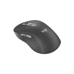 Logitech Signature M750 - Rato - óptico - 6 botões - sem fios - 2.4 GHz, Bluetooth - recetor USB Logitech Logi Bolt - grafite