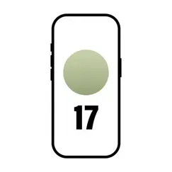 Smartphone Apple iPhone 17 256GB/ 6.3'/ 5G/ Verde salvia