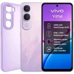 Smartphone Vivo Y21D 4GB/ 128GB/ 6.68'/ Púrpura