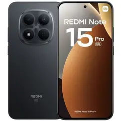 Smartphone Xiaomi Redmi Note 15 Pro 8GB/ 256GB/ 6.83'/ 5G/ Negro