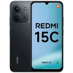 Smartphone Xiaomi Redmi 15C 4GB/ 256GB/ 6.9'/ Negro