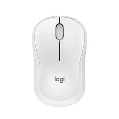 Logitech M240 Silent - Rato - destros e canhotos - óptico - 3 botões - sem fios - Bluetooth - branco sujo