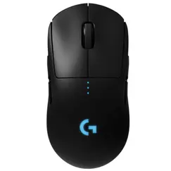 Logitech G PRO 2 - Rato - gaming - destros e canhotos - óptico - 8 botões - sem fios, com cabo - 2.4 GHz, USB - recetor USB Logitech LIGHTSPEED - pret
