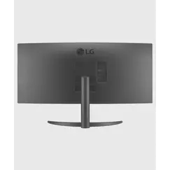 LG UltraWide 34WR55QK-B - Monitor LED - curvo - 34" - 3440 x 1440 WQHD @ 100 Hz - VA - 300 cd/m² - 3000:1 - HDR10 - 5 ms - 2xHDMI, DisplayPort, USB-C