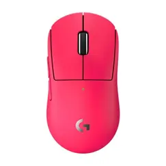 Logitech G PRO X SUPERLIGHT 2C - Rato - gaming - 5 botões - sem fios, com cabo - 2.4 GHz, USB - recetor USB Logitech LIGHTSPEED - rosa