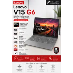LENOVO V15 G6 ARP Ryzen 7-7730U 15.6INCH FHD 2x8GB 512GB SSD FREEDOS