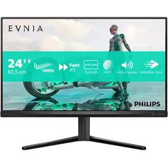 Philips Evnia 3000 24M2N3200S - Monitor LED - gaming - 24" (23.8" visível) - 1920 x 1080 Full HD (1080p) @ 180 Hz - IPS - 300 cd/m² - 1000:1 - HDR10