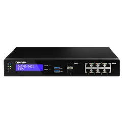 QNAP QuCPE-3032-C3558R-8G - Aparelho de virtualização - 10GbE, 2.5GbE - gerido através da cloud - secretária