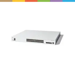 Cisco Catalyst 1300-24XT - Interruptor - L3 - inteligente - 24 x 10 Gigabit Ethernet + 4 x combo 10 Gigabit SFP+/RJ-45 - montável em trilho