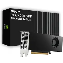 NVIDIA RTX - Cartão gráfico - RTX 4000 SFF Ada - 20 GB GDDR6 - PCIe 4.0 x16 - 4 x DisplayPort