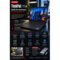 LENOVO Thinkpad T14 G7 IPL Intel Core Ultra 5 325 14inch WUXGA FHD 16GB 512GB W11P 1Y Premier