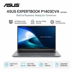 ASUS B1503CVA ExpertBook Mainstreal Intel Core 7 150UL 15.6INCH FHD 16GB 512GB SSD Intel UHD Graphics W11P 3Y
