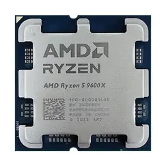 AMD Ryzen 5 9600X - 3.9 GHz - 6 núcleos - 12 threads - 32 MB cache - Socket AM5 - multipack de Processadores AMD