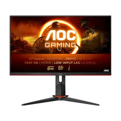 AOC Gaming 27G2ZN3/BK - Monitor LED - gaming - 27" - 1920 x 1080 Full HD (1080p) @ 280 Hz - VA - 300 cd/m² - 4000:1 - HDR10 - 0.5 ms - 2xHDMI, Display
